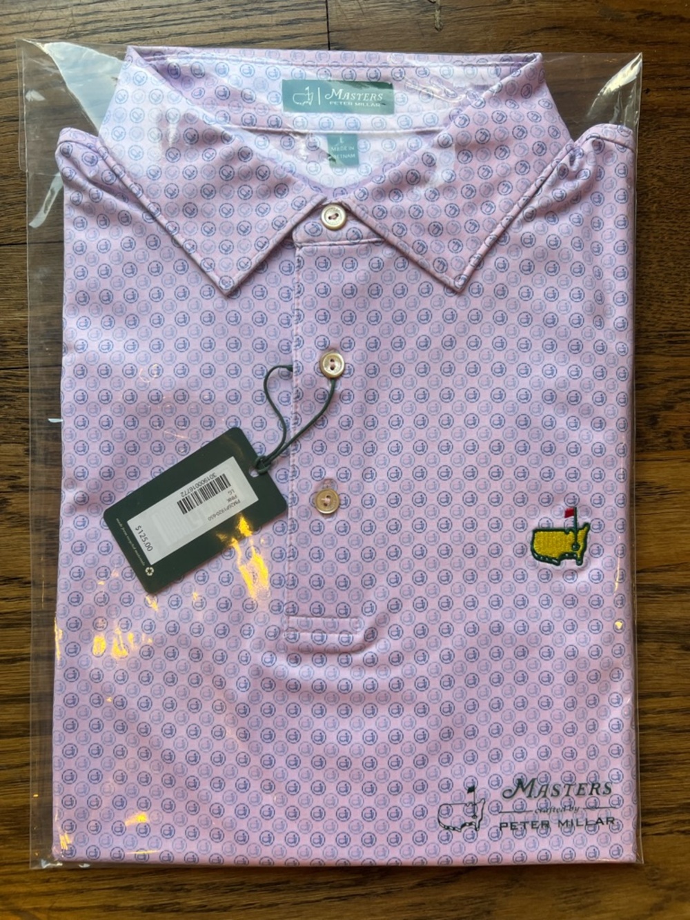 MASTERS POLO Peter Millar Pink